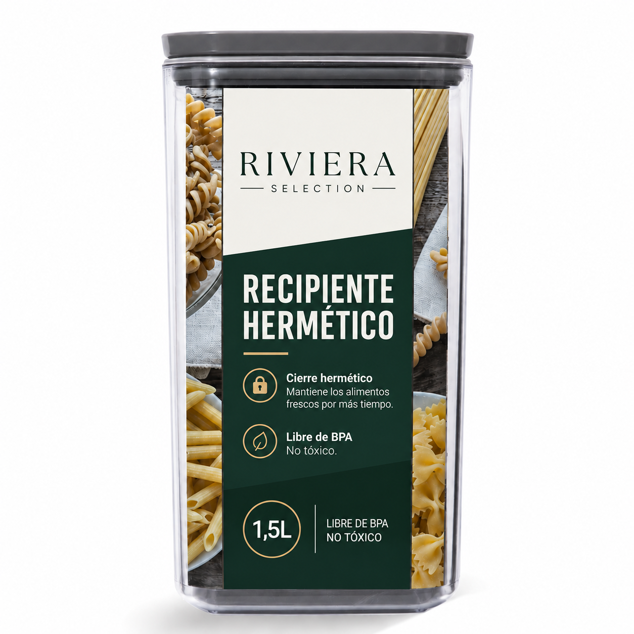 [20 PIEZAS] Set de Recipientes Herméticos + 3 Recipientes de Vidrio de Regalo