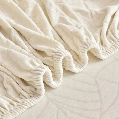[COMPRÁ 1 Y LLEVÁ 2] Funda Impermeable de Jacquard Premium para Sillón + Manta de Peluche de Regalo
